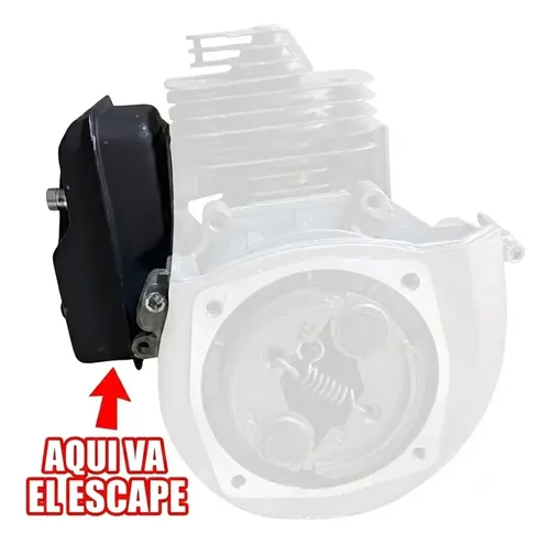 Escape Para Desmalezadora/motoguadaña Gamma 52cc — foto 3 · MadsJeez Marketplace