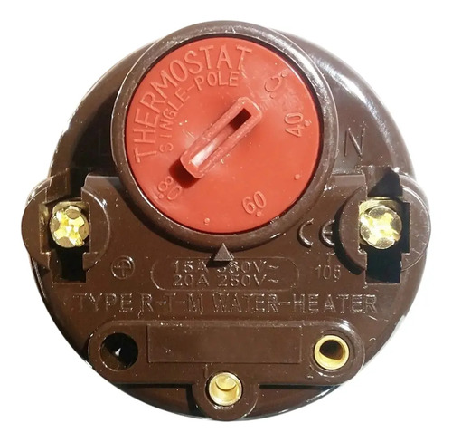 Resistencia De Bronce 1500w Con Termostato Para Termotanque — foto 6 · MadsJeez Marketplace