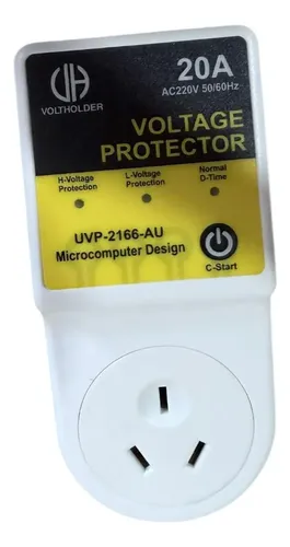 Protector De Tension Enchufable Configurable 20amp Voltholde Blanco — foto 8 · MadsJeez Marketplace