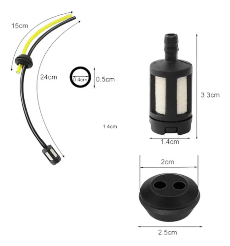 Kit Service Carburador Desmalezadoras 40cc A 58cc — foto 2 · MadsJeez Marketplace