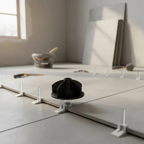 Tuerca Niveladora Porcelanato Bolsón X 75 Unid P/ Tornillos Negro — foto 2 · MadsJeez Marketplace