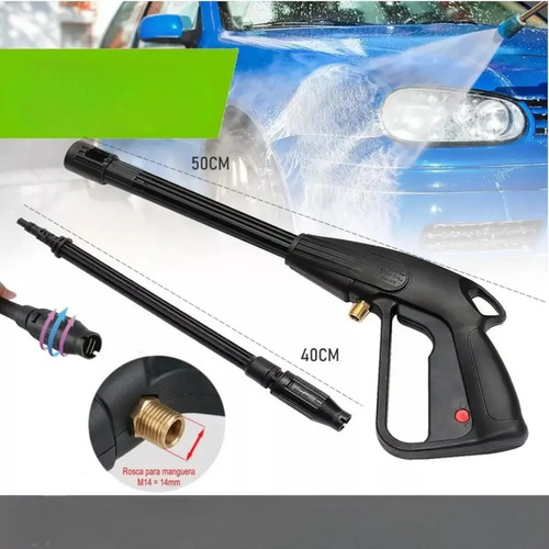 Lanza Para Hidrolavadora Pistola Universal Reg Presion 80cm Negro — foto 2 · MadsJeez Marketplace