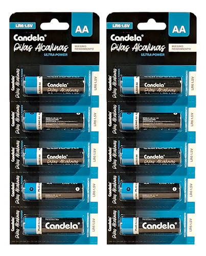 Pila Alcalina Candela Aa Pack Blister 20 Unidades 7500 — foto 6 · MadsJeez Marketplace