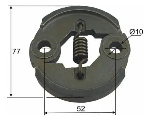 Embrague Completo Para Desmalezadoras Chinas De 33 A 52cc X4 — foto 4 · MadsJeez Marketplace