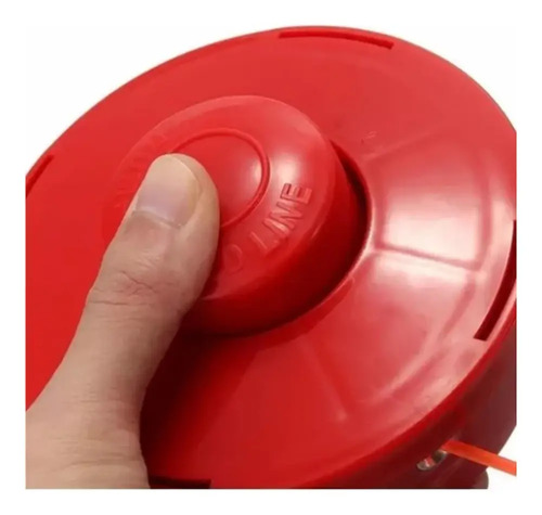Cabezal Carretel Automatico Desmalezadora Portatanza Lusqtof Rojo — foto 4 · MadsJeez Marketplace