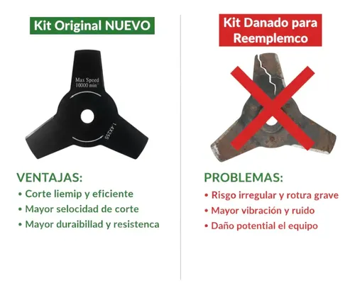 Cuchilla Para Desmalezadora 3 Puntas Lusqtoff Niwa Gamma — foto 3 · MadsJeez Marketplace