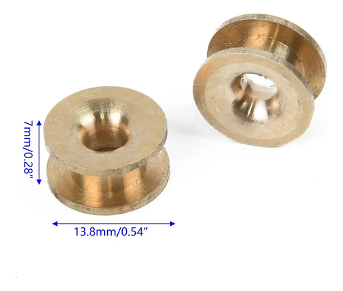 Ojal De Bronce Universal Carretel Porta Tanza Desmalezadoras Amarillo — foto 2 · MadsJeez Marketplace