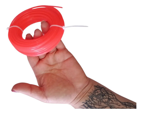 Tanza Bordeadora Desmalezadora Cuadrada Grilon 2,5mm 15 Mtr Naranja — foto 2 · MadsJeez Marketplace