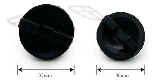 Tapa Tanque Nafta Y Aceite  Motosierra China 45- 52- 58 Cc Negro — foto 2 · MadsJeez Marketplace