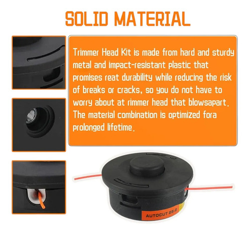 X2 Cabezal Automático Desmalezadora Stihl Fs 160 220 280 Negro — foto 3 · MadsJeez Marketplace