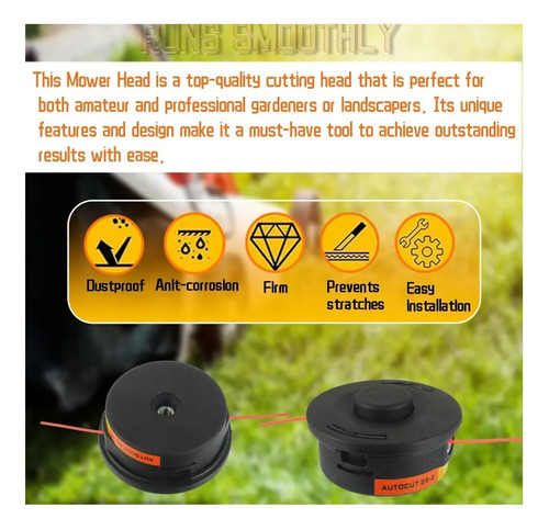X2 Cabezal Automático Desmalezadora Stihl Fs 160 220 280 Negro — foto 4 · MadsJeez Marketplace