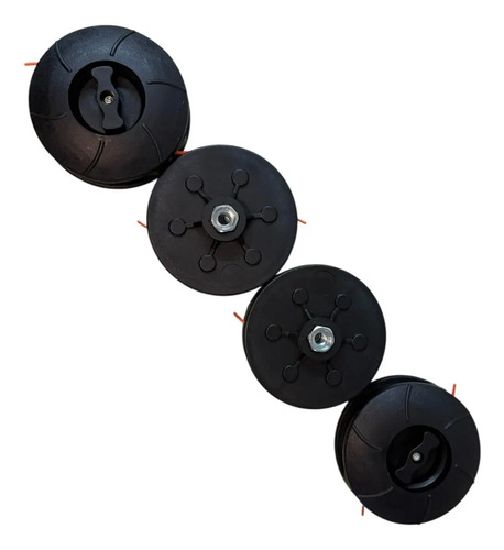 Cabezal Porta Tanza X4  Carretel Desmalezadora Bajo Niwa Kld Negro — foto 3 · MadsJeez Marketplace