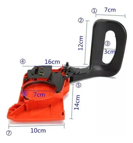 Cubre Volante Motosierra + Tapa Freno 45/52cc Niwa Gamma Kld — foto 2 · MadsJeez Marketplace