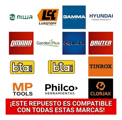 Motor Completo Para Desmalezadora 52cc Tipo Niwa Lusqtoff — foto 3 · MadsJeez Marketplace