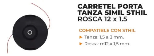 Cabezal Stihl Autocut 25 2 Fs 55 / 85 / 120 /130 / 235 / 250 Negro — foto 2 · MadsJeez Marketplace