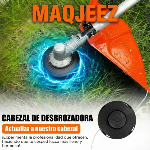 X2 Carretel Porta Tanza Desmalezadora Automático Universal Rojo — foto 8 · MadsJeez Marketplace