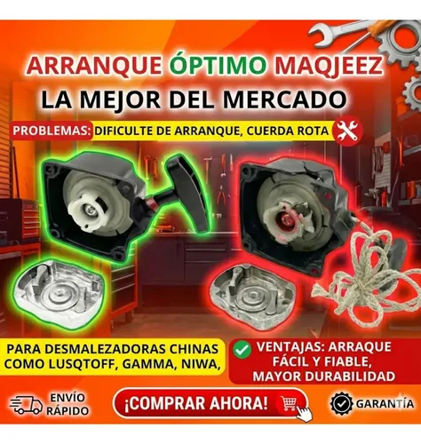 Tapa Arranque Facil + Cazoleta Desmalezadora Chinas 43-52cc — foto 2 · MadsJeez Marketplace