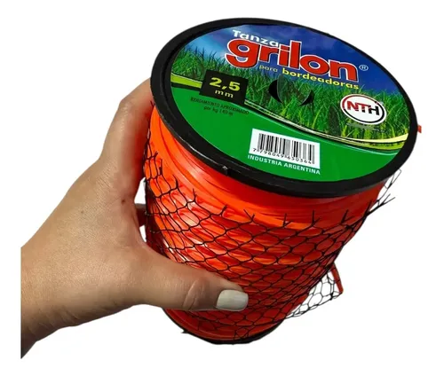 Tanza Grilon 2,5mm Cuadrada Desmalezadora Motoguadaña X 1kg Naranja — foto 12 · MadsJeez Marketplace