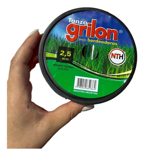 Tanza Grilon 2,5mm Cuadrada Desmalezadora Motoguadaña X 1kg Naranja — foto 4 · MadsJeez Marketplace