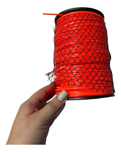 Tanza Grilon 2,5mm Cuadrada Desmalezadora Motoguadaña X 1kg Naranja — foto 7 · MadsJeez Marketplace