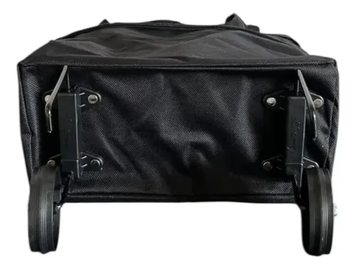 Carrito De Compras Con Ruedas Plegable  Premiun Negro Negro — foto 2 · MadsJeez Marketplace