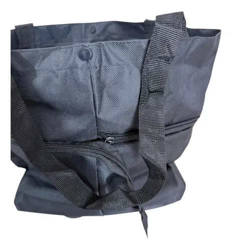 Carrito De Compras Con Ruedas Plegable  Premiun Negro Negro — foto 4 · MadsJeez Marketplace