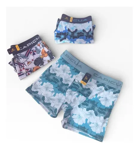 Boxer X 3 Unidades Capicua Premium Seda Fria . Estampado Xxxl Xxxl — foto 3 · MadsJeez Marketplace