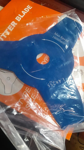 Cuchilla Para Desmalezadora - Tres Puntas - 25 Cm - Gamma — foto 2 · MadsJeez Marketplace