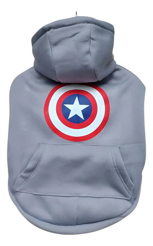 Ropa De Super Héroe Para Mascotas Chicas, Medianas Y Grandes Gris — foto 3 · MadsJeez Marketplace