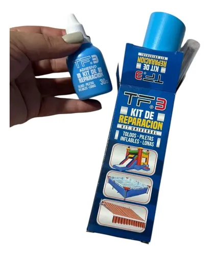 Kit De Reparación Pelopincho  Parche Lona Pegamento Premium — foto 6 · MadsJeez Marketplace