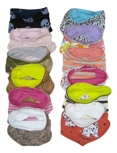 Baberos Tipo Bandana Para Bebes De 0 A 6 Meses X 3 Unidades. Estampados Blanco 1 — foto 2 · MadsJeez Marketplace