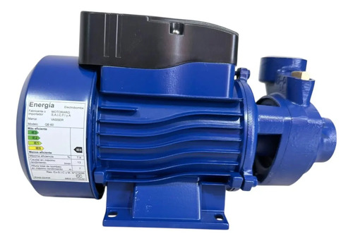 Bomba De Agua Periférica Centrifuga Elevadora Tanque Motorar Azul 50 Hz Monofásica — foto 6 · MadsJeez Marketplace