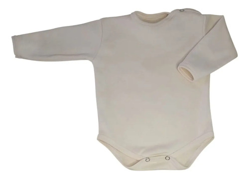 Pack 3 Body  Manga Larga 100% Algodon Invierno Bebe Beige 0-1 M Lisa — foto 5 · MadsJeez Marketplace