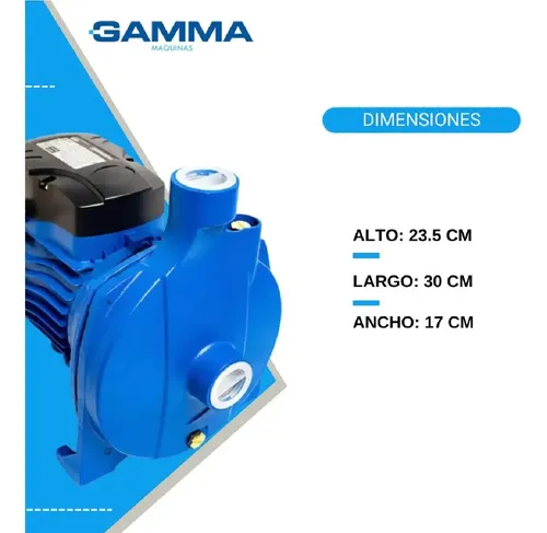 Bomba Centrífuga Gamma Select Ev-158 1 Hp Monofásica Elevado Azul 50 Monofásica — foto 3 · MadsJeez Marketplace