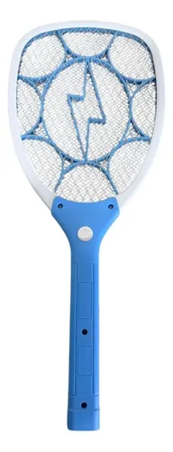 Raqueta Mata Mosquitos Moscas Premium Recargable Usb Azul Acero — foto 7 · MadsJeez Marketplace