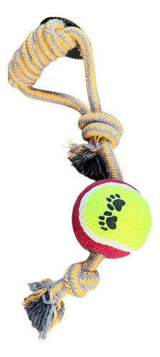Juguete Tirador Aro Con Pelota Tipo Tenis Mascotas Grandes Amarillo — foto 7 · MadsJeez Marketplace