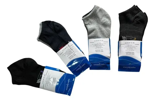 96 Soquetes Medias Unisex  Docenas Talle Adultos X Mayor Agua 0-1 M — foto 2 · MadsJeez Marketplace