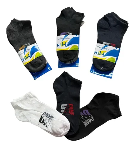 96 Soquetes Medias Unisex  Docenas Talle Adultos X Mayor Agua 0-1 M — foto 5 · MadsJeez Marketplace
