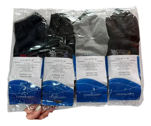 96 Soquetes Medias Unisex  Docenas Talle Adultos X Mayor Agua 0-1 M — foto 7 · MadsJeez Marketplace