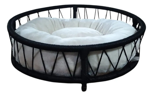 Cama Perro Gato Hierro Simil Yute Marro Sin Almohadon. 80 Cm — foto 4 · MadsJeez Marketplace
