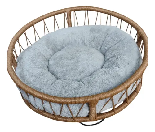 Cama Perro Gato Hierro Simil Yute Marro Sin Almohadon. 80 Cm — foto 10 · MadsJeez Marketplace
