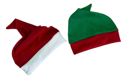 Gorro Navidad Noel Y Duende Para Bebes . Verde — foto 3 · MadsJeez Marketplace