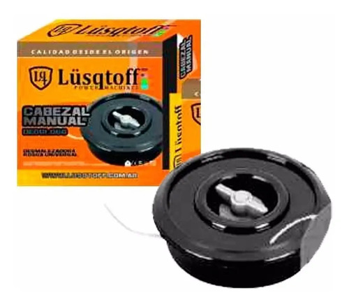 Carretel Cabezal Lüsqtoff Universal Para Desmalezadora Manual Con Rosca De 8,5mm Negro — foto 5 · MadsJeez Marketplace