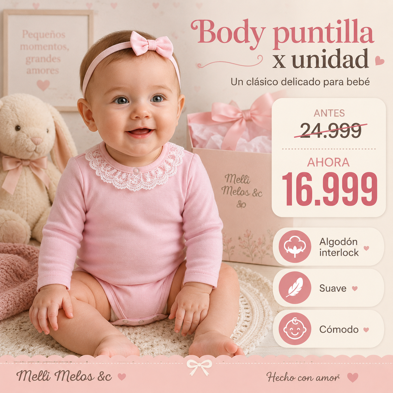 Body Puntilla x Unidad · Mellimelos — foto 9 · MadsJeez Marketplace