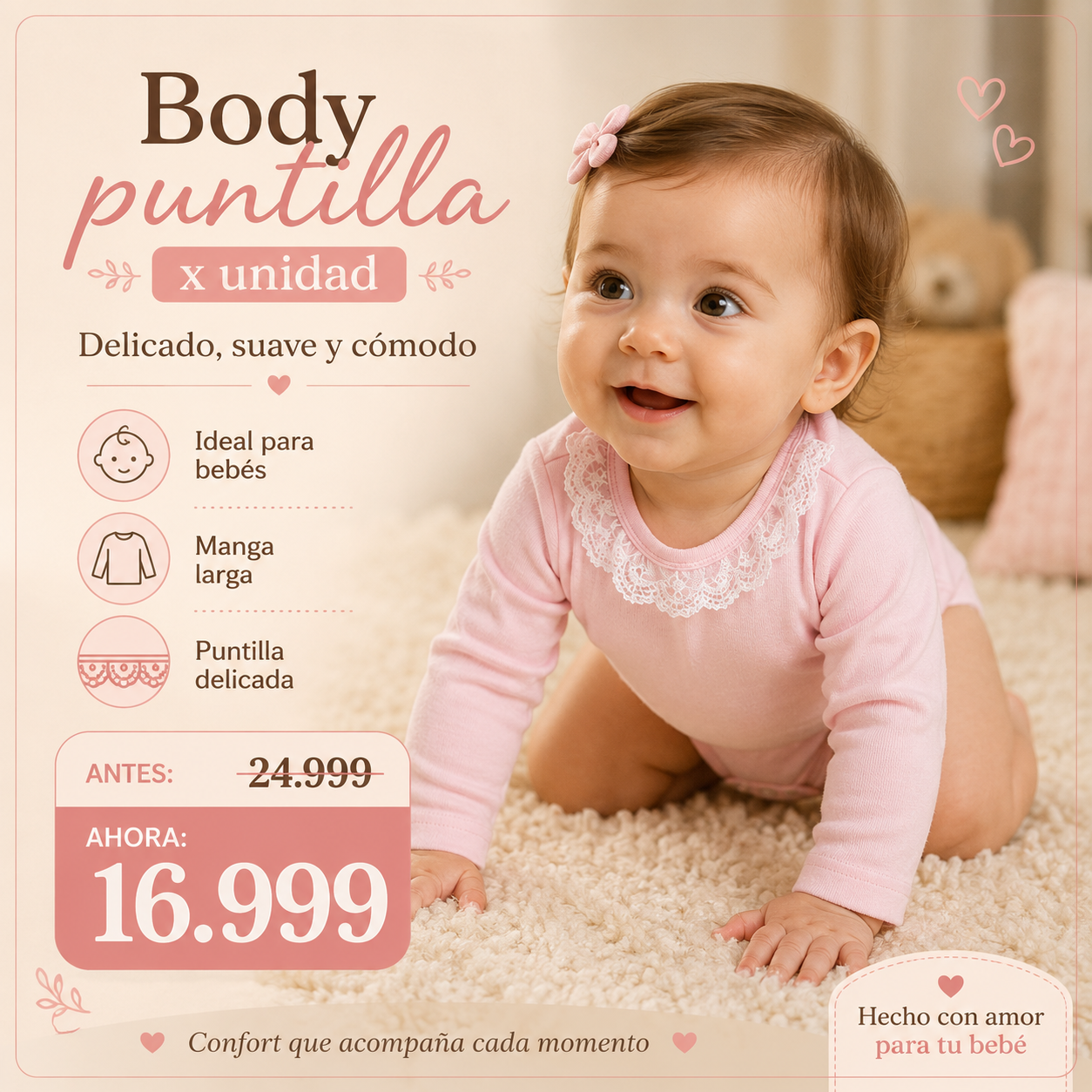 Body Puntilla x Unidad · Mellimelos — foto 4 · MadsJeez Marketplace