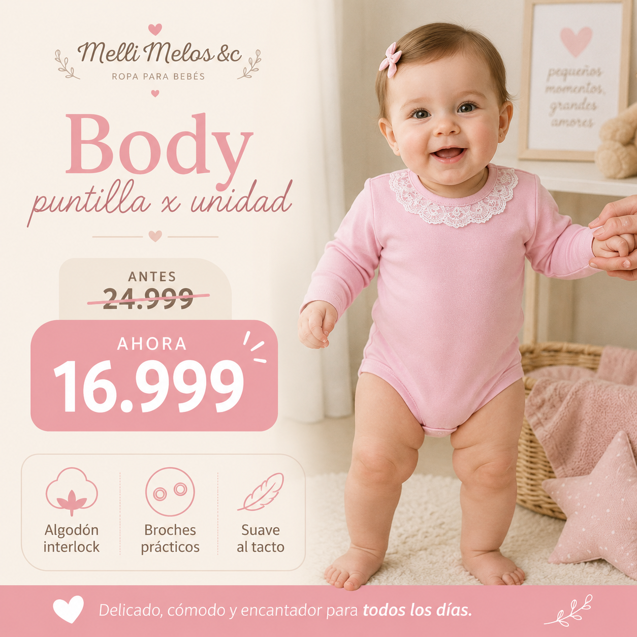 Body Puntilla x Unidad · Mellimelos — foto 3 · MadsJeez Marketplace