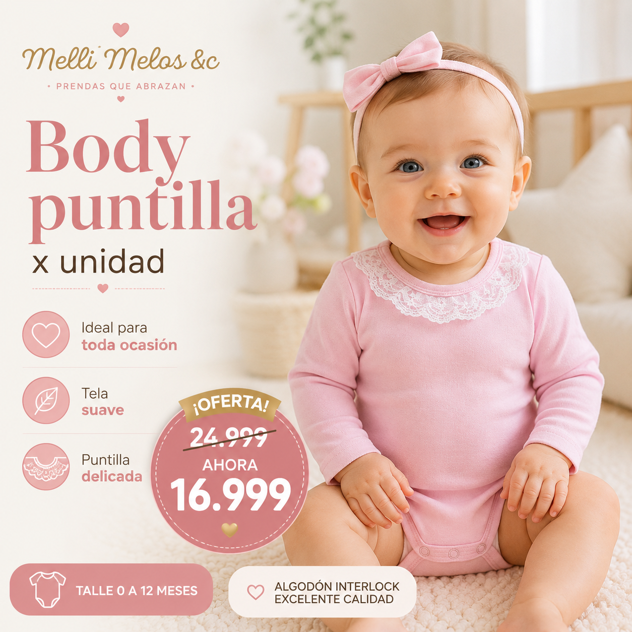 Body Puntilla x Unidad · Mellimelos — foto 8 · MadsJeez Marketplace